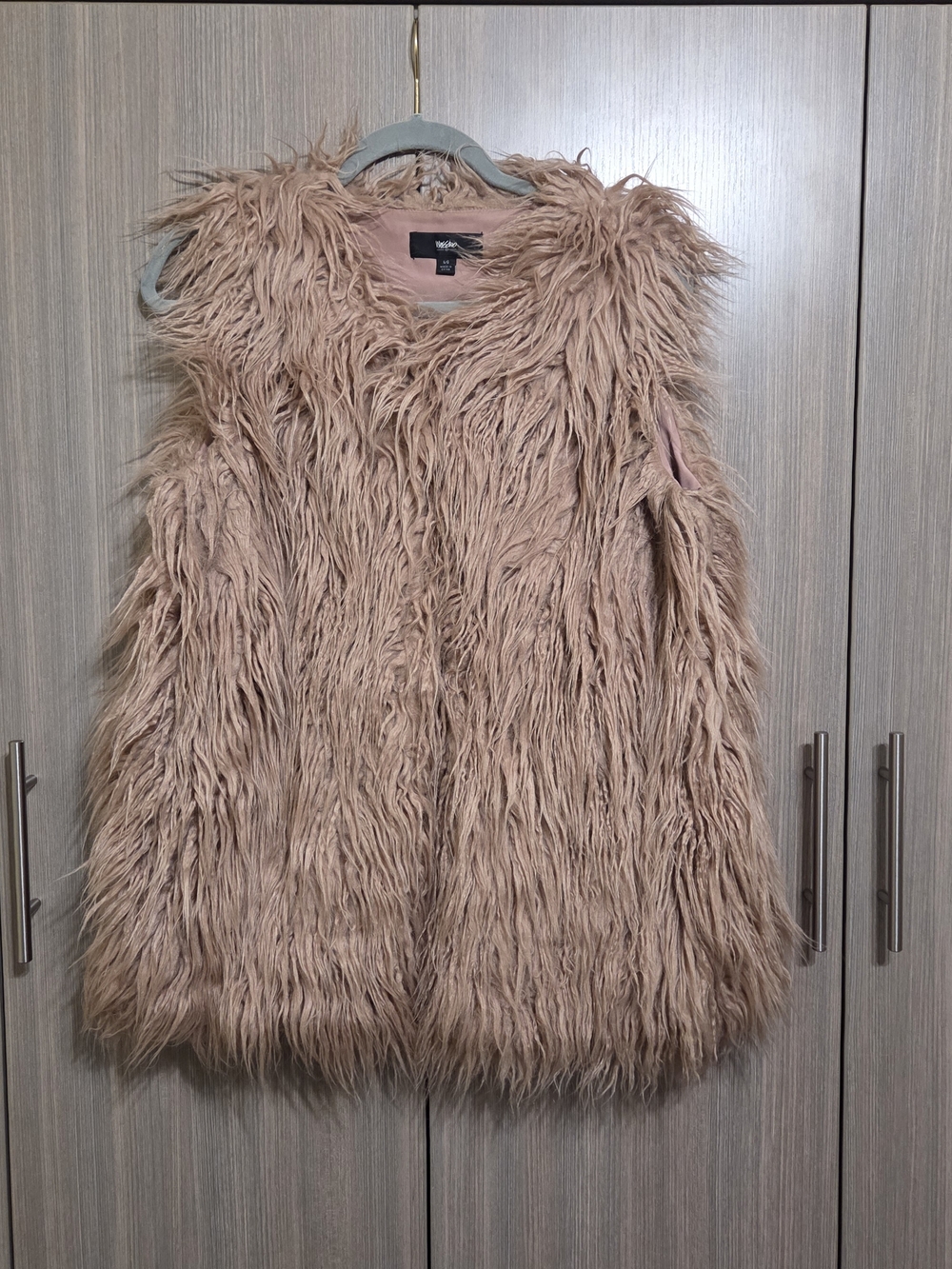 Blush Faux-Fur Vest
